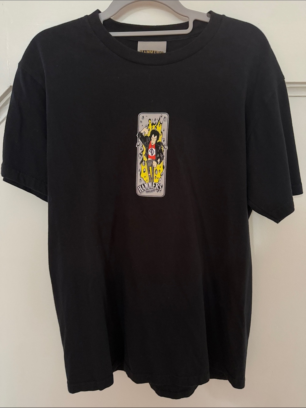 Hammers Skateboards  Short-Sleeve Blk Tee sz M